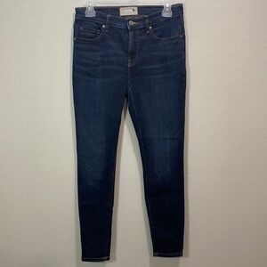 Everlane The mid rise skinny jean dark wash